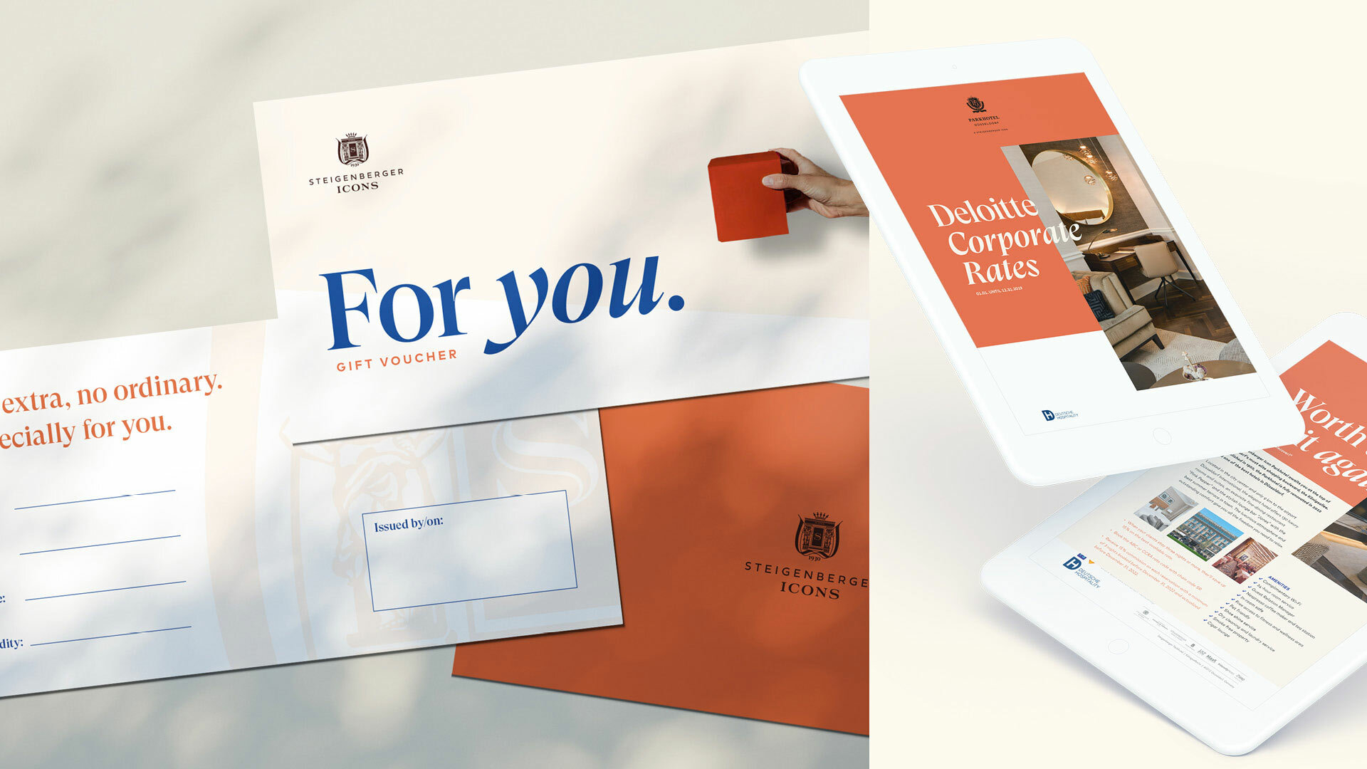 Steigenberger icons brand design 5