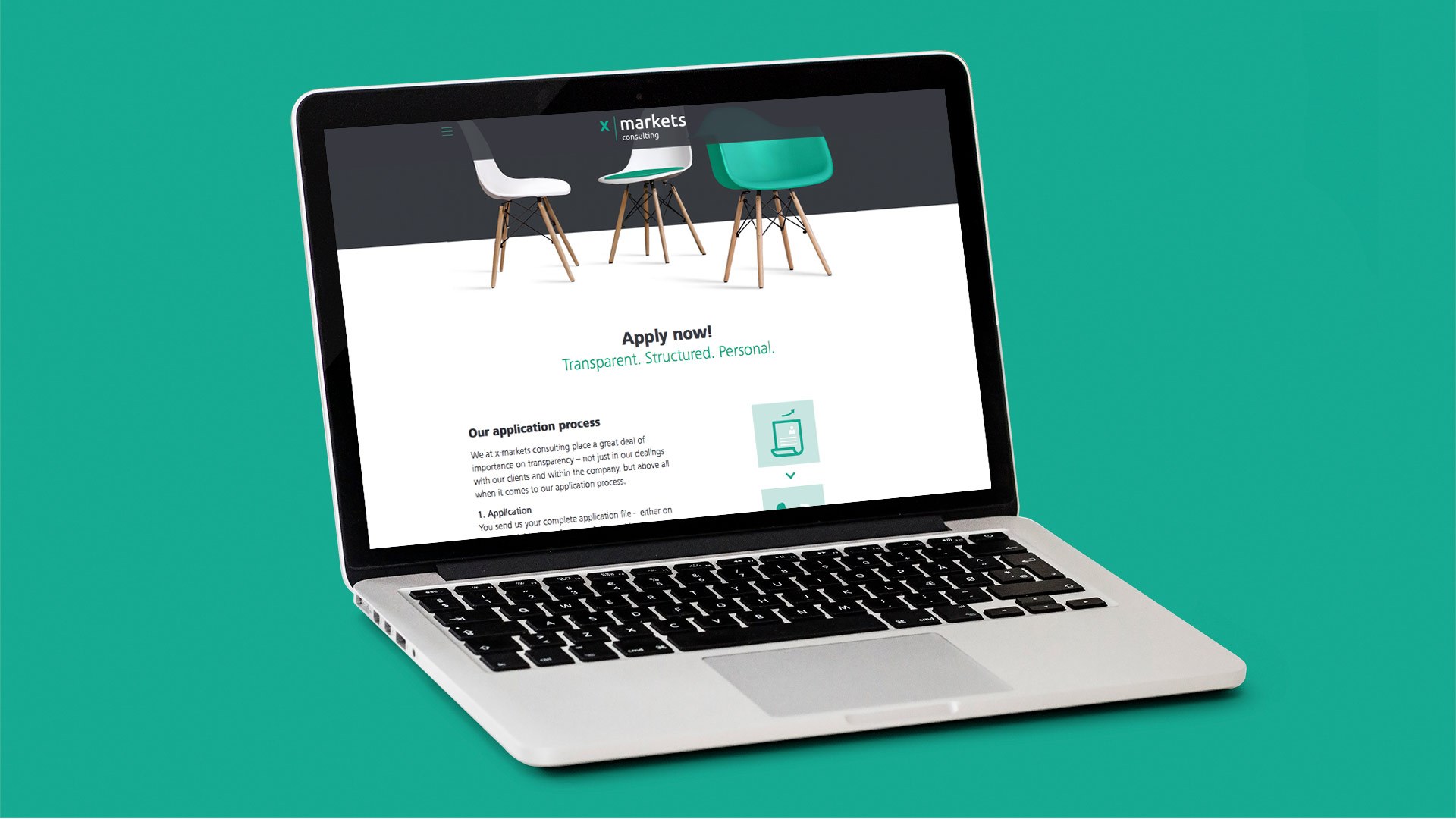 X markets website 03